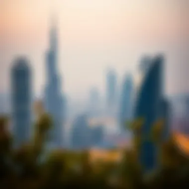 Stunning skyline view from Zenith J2 Hotel Apartments